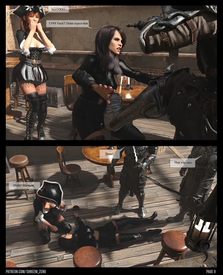 Neon Blood - Pirates porn comic picture 9