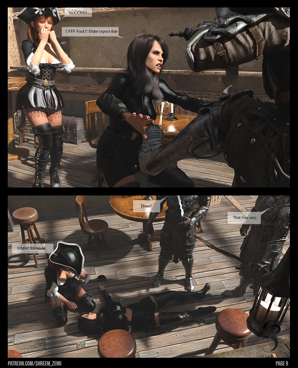 Neon Blood - Pirates porn comic picture 9