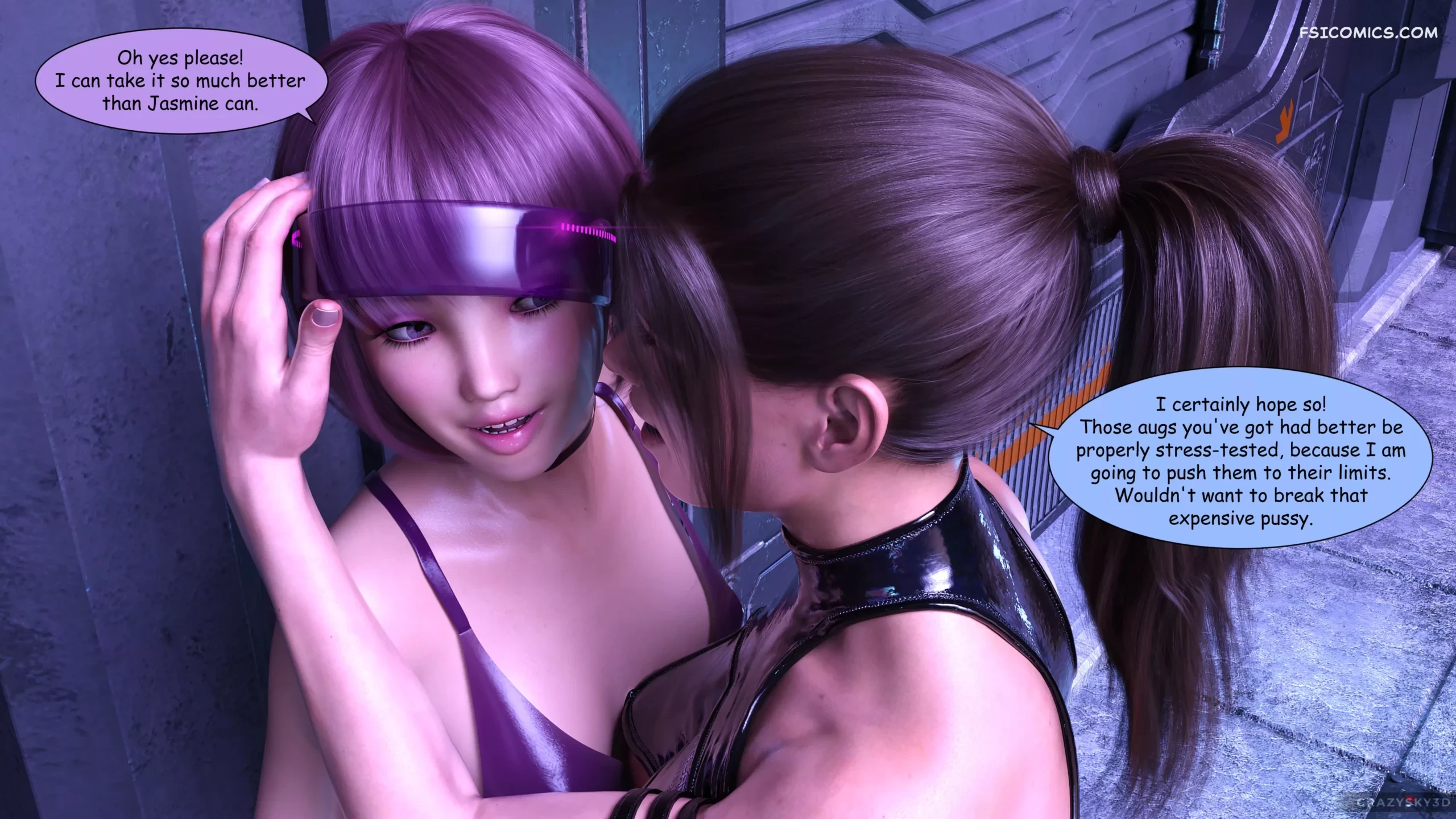 Neon Nights porn comic picture 47