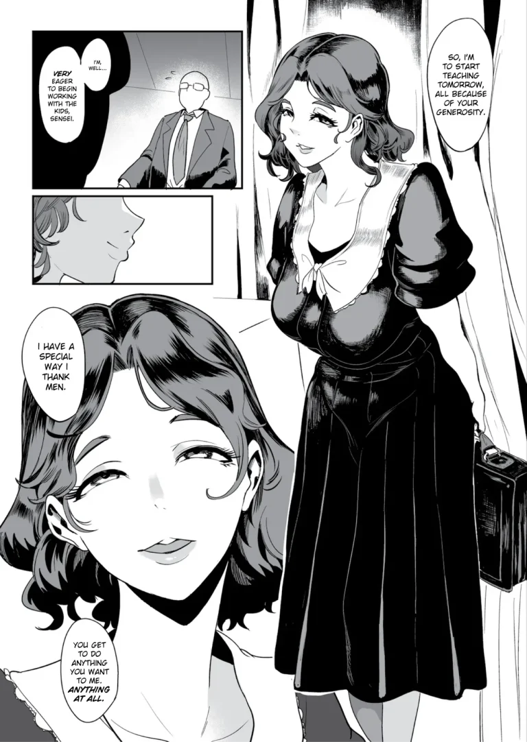 New Teacher's Plan porn comic picture 1