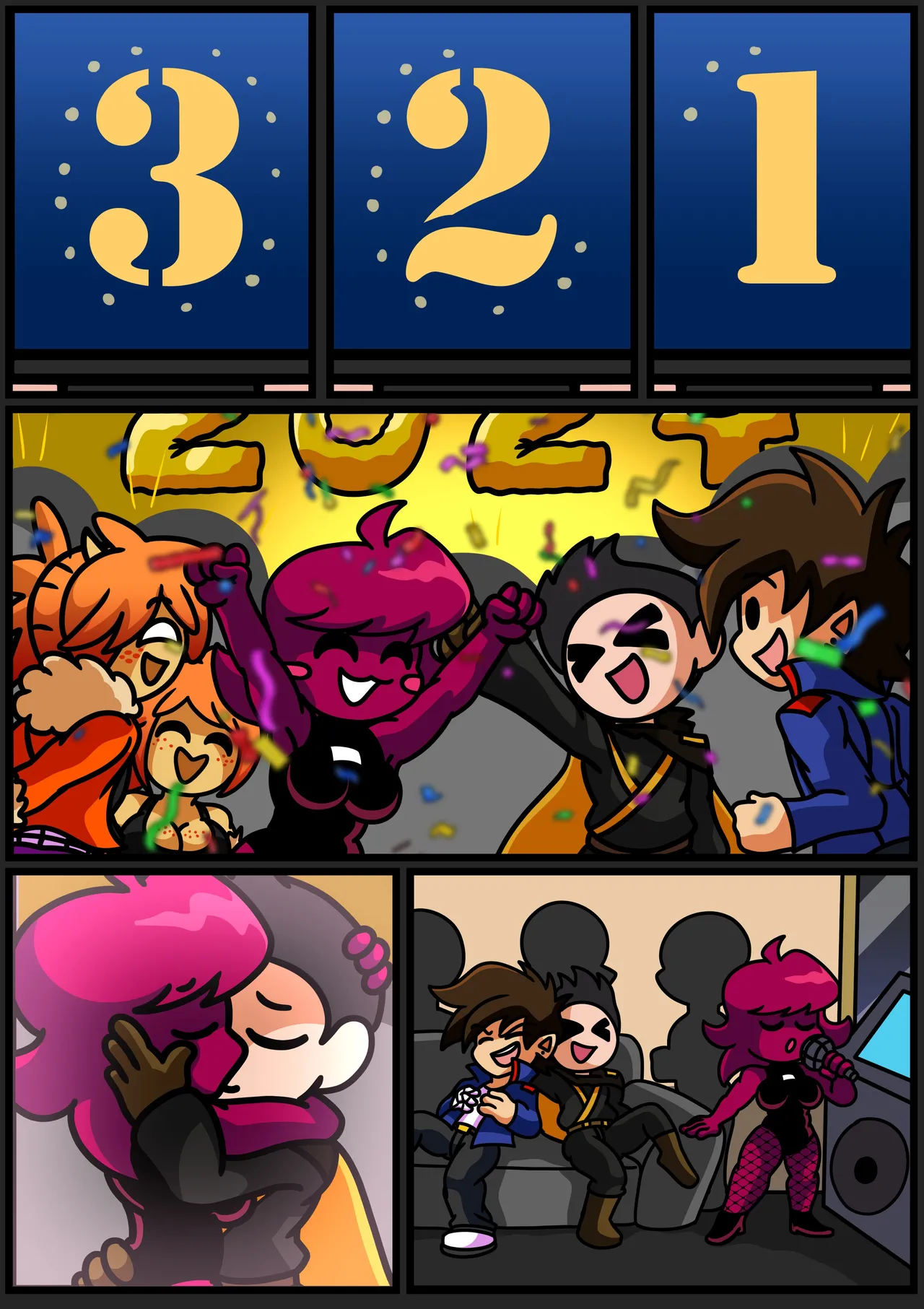 New Year's Gift porn comic picture 2