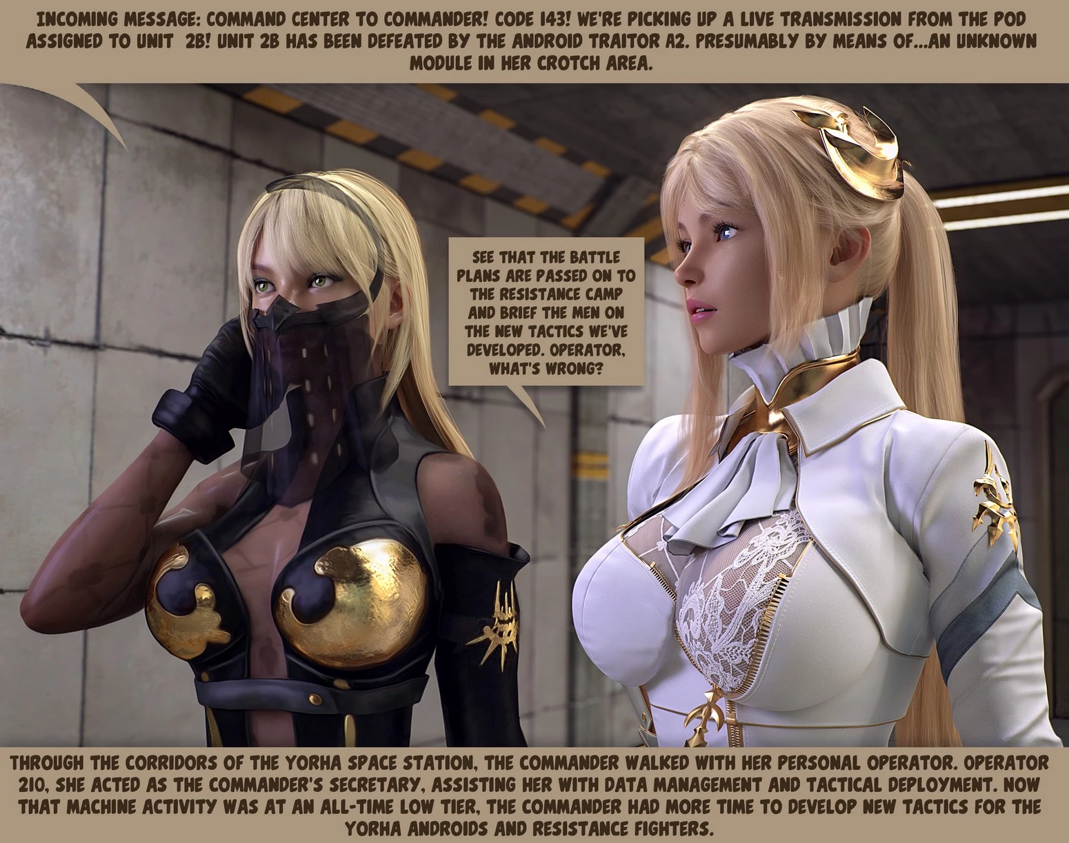 Nier Automata: Yorha's Secret Module porn comic picture 37