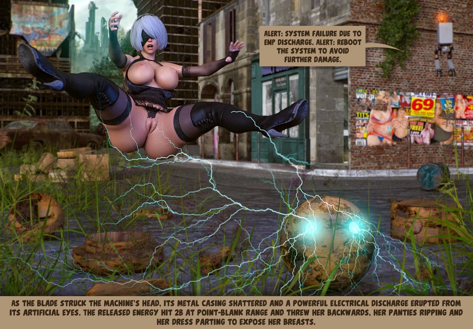 Nier Automata: Yorha's Secret Module porn comic picture 9