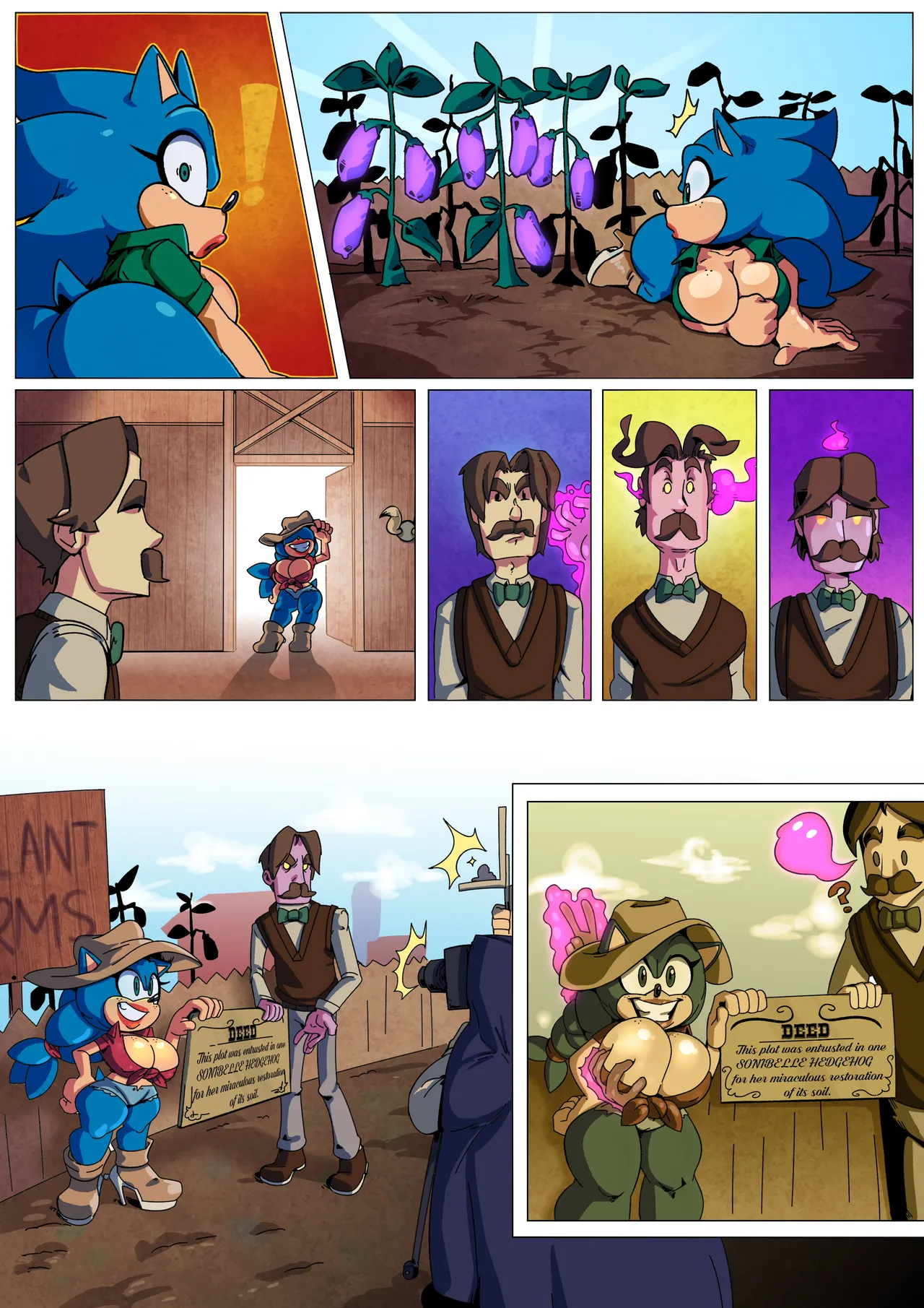 Night of the Eggplants porn comic picture 4