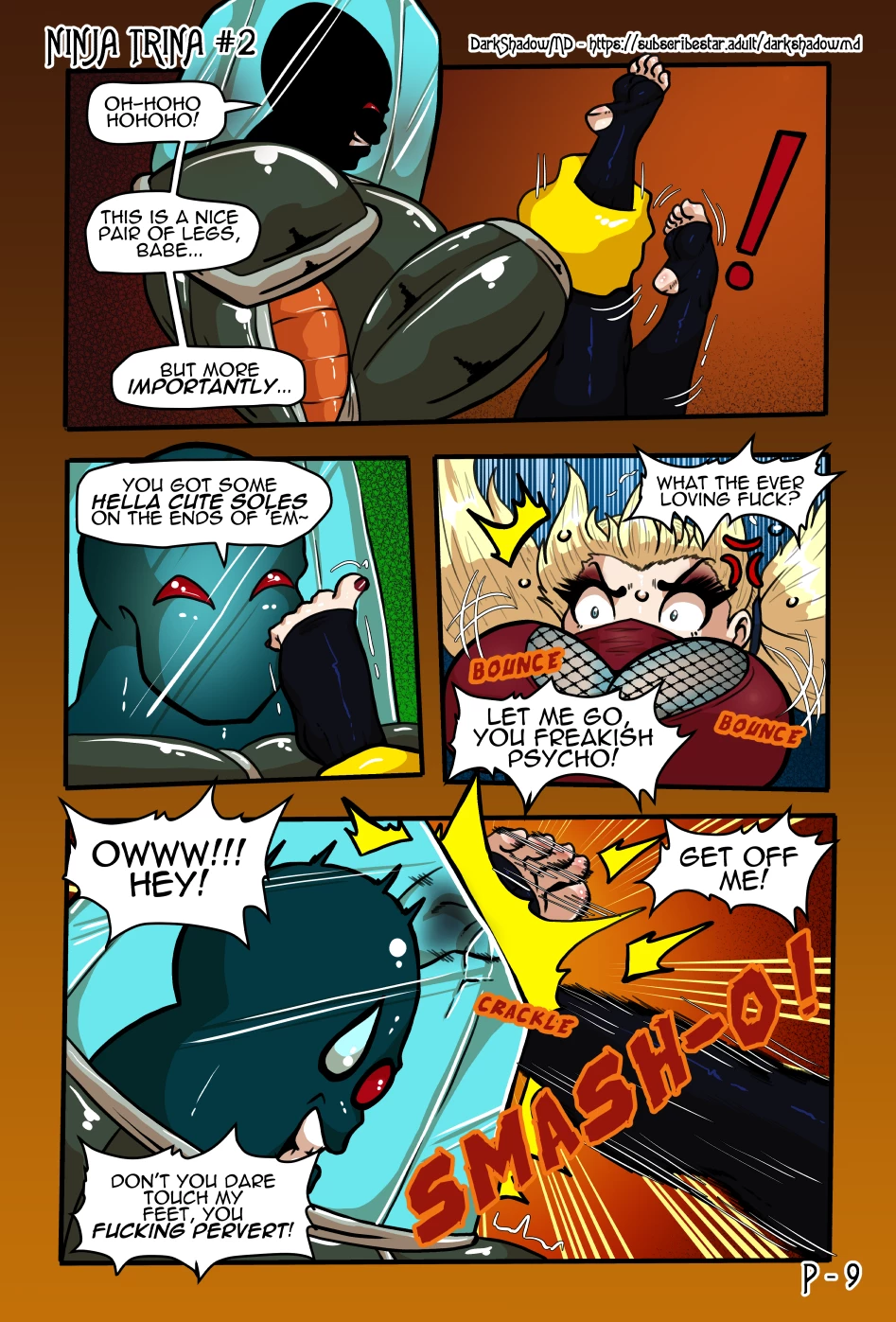 Ninja Trina 2 porn comic picture 11