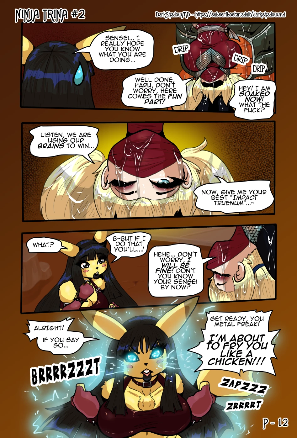 Ninja Trina 2 porn comic picture 14