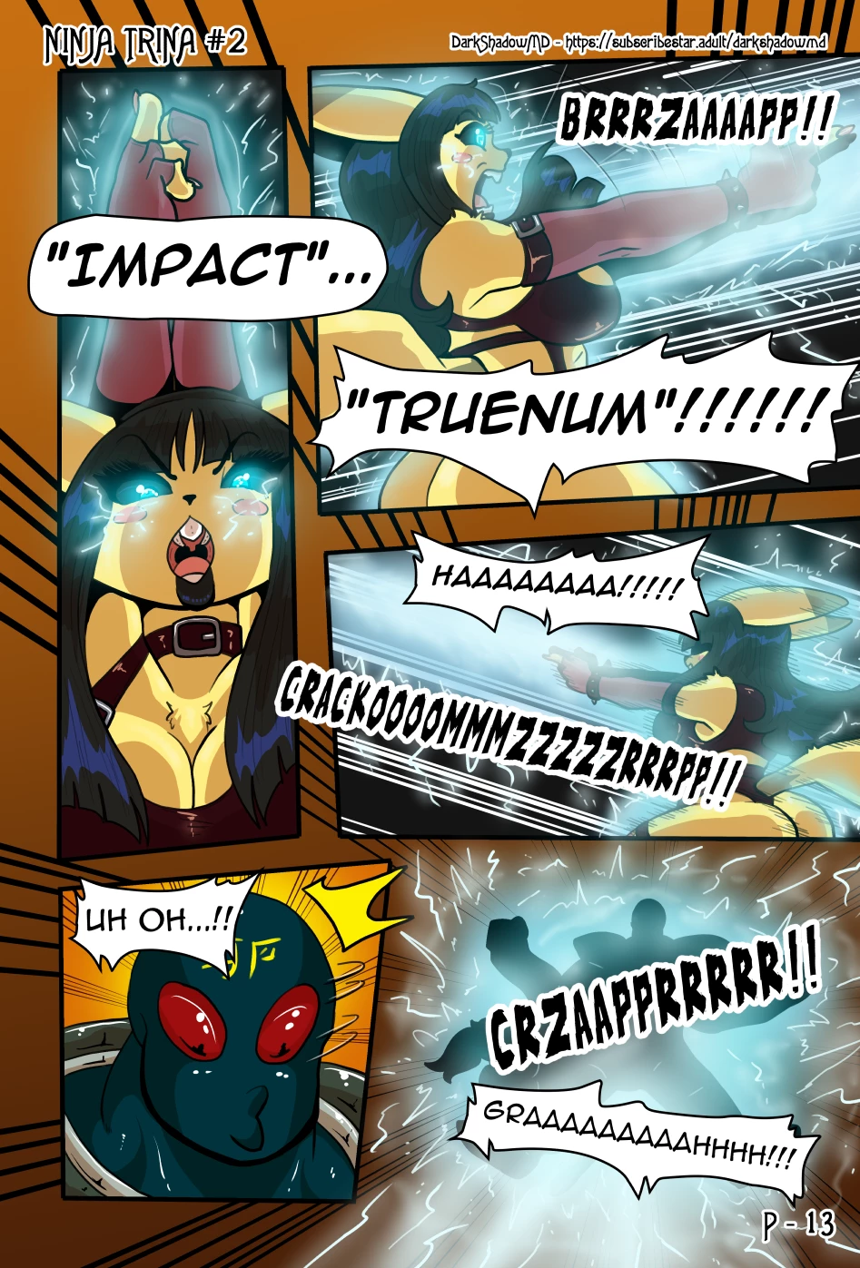 Ninja Trina 2 porn comic picture 15