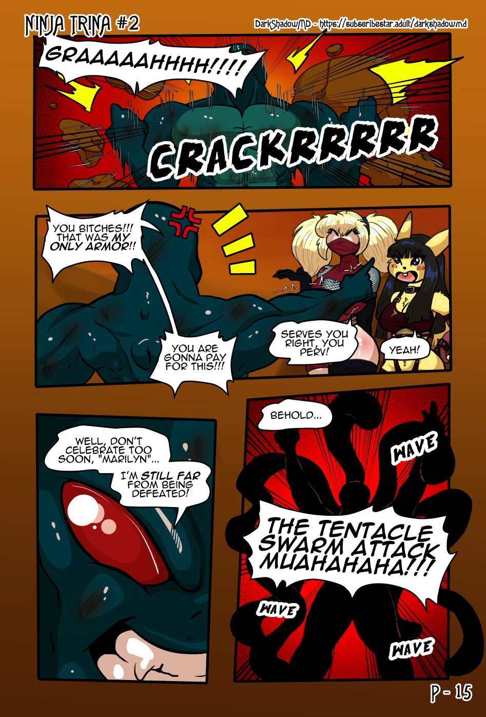 Ninja Trina 2 porn comic picture 17