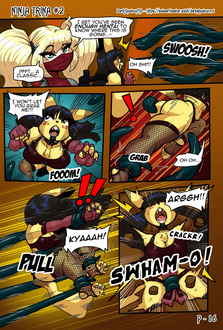 Ninja Trina 2 porn comic picture 18
