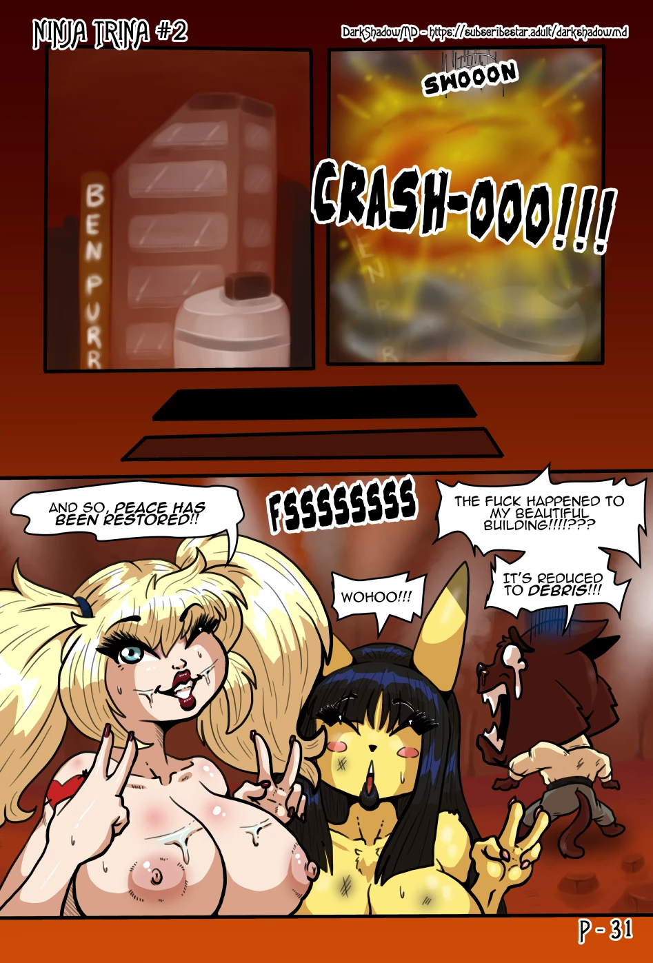 Ninja Trina 2 porn comic picture 33