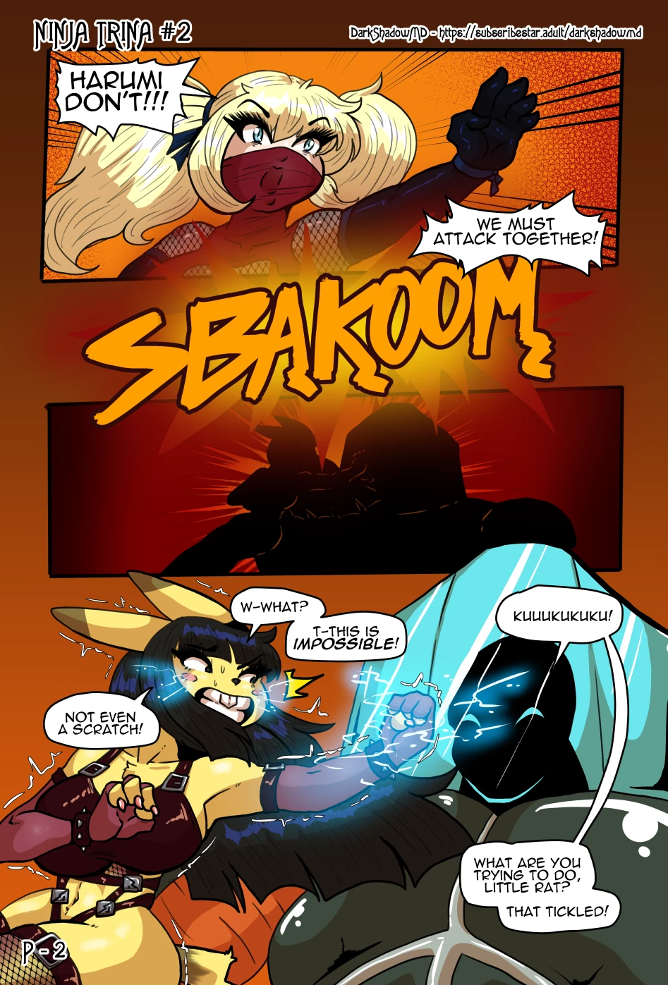Ninja Trina 2 porn comic picture 4