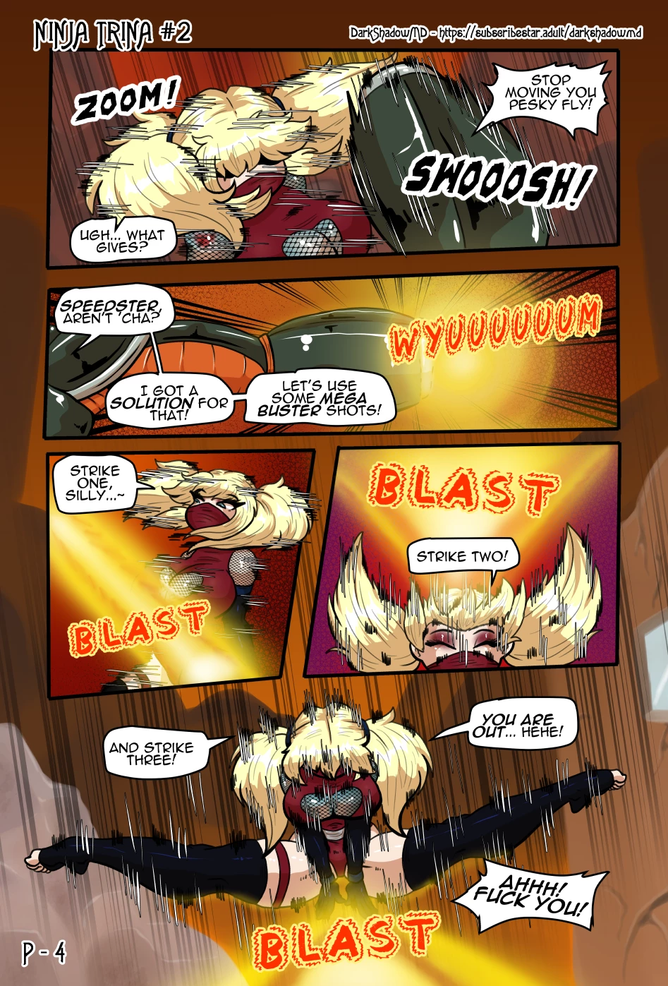 Ninja Trina 2 porn comic picture 6
