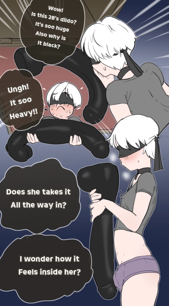 NNN 2B and 9S porn comic picture 10