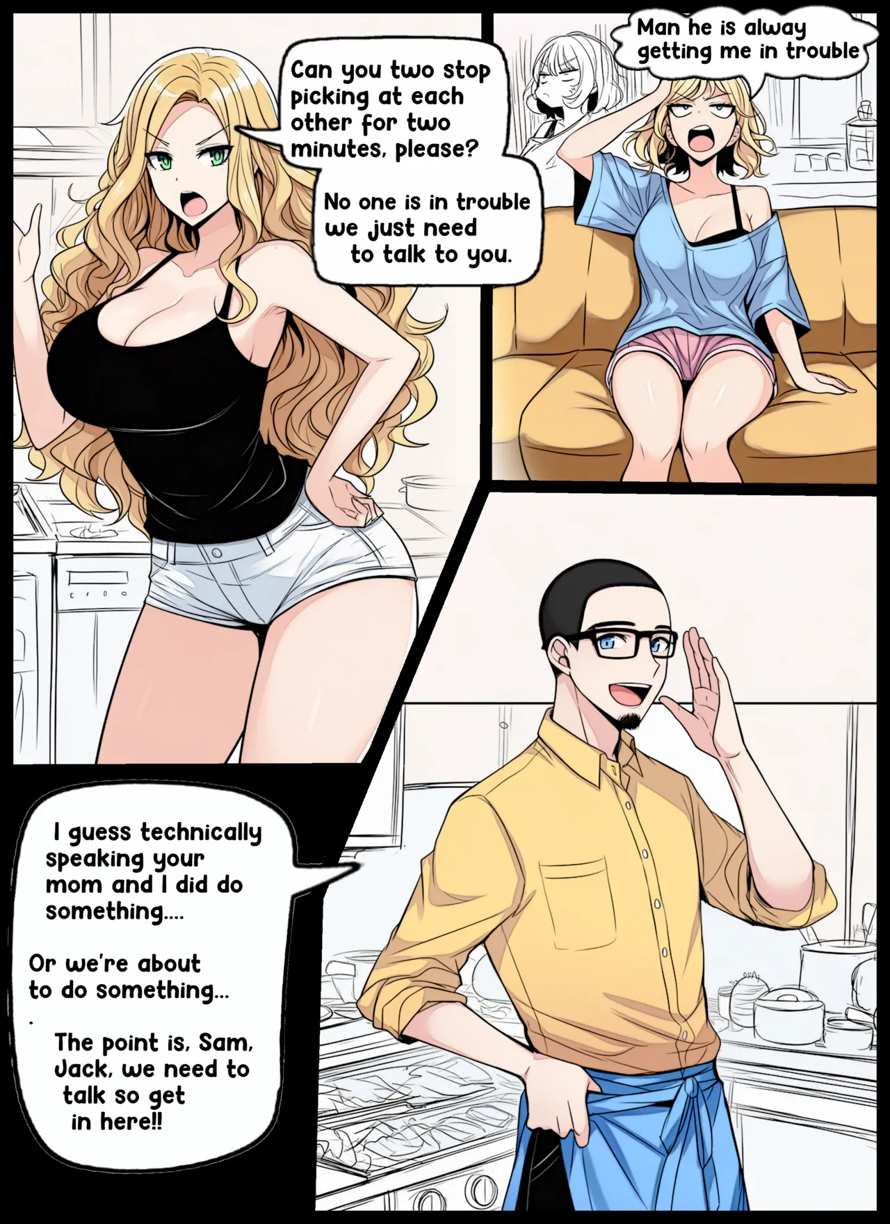 No more Secrets porn comic picture 4