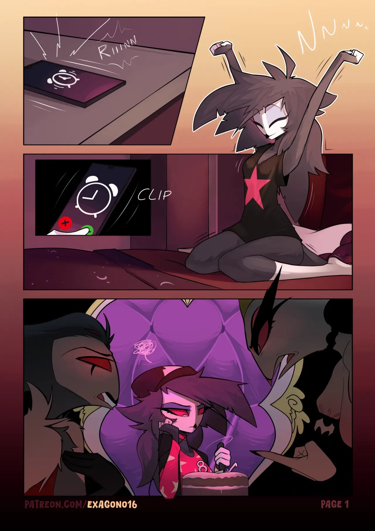 Octavia's birthday surprise (Helluva Boss) - Edisson Casamayor (Ongoing) porn comic picture 4