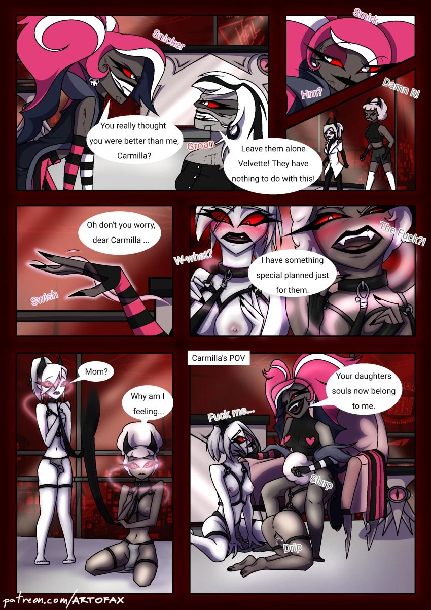 Odette and Clara carmine with velvette porn comic picture 1