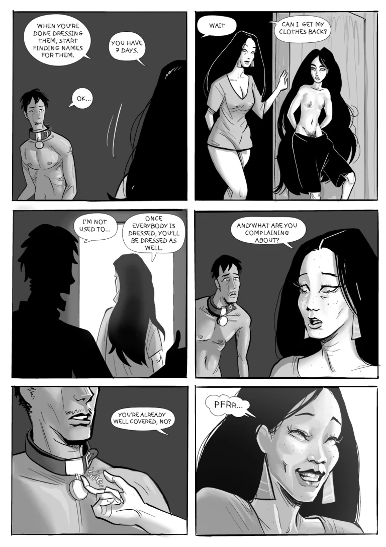 Oestrus 5: Name and clothes porn comic picture 17