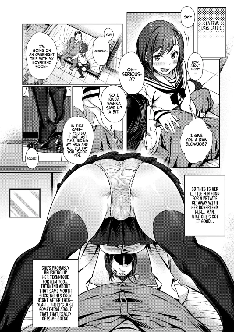 On-Campus Compensated Anal | Kounai Enkou porn comic picture 6