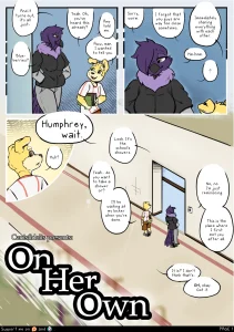 On Her Own porn comic picture 1
