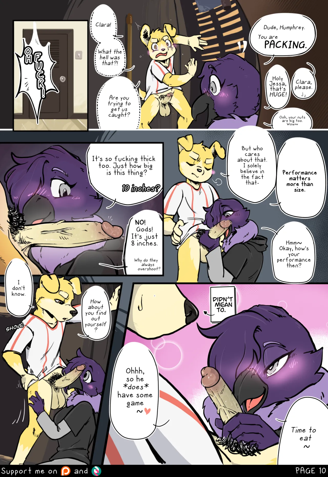 On Her Own porn comic picture 10