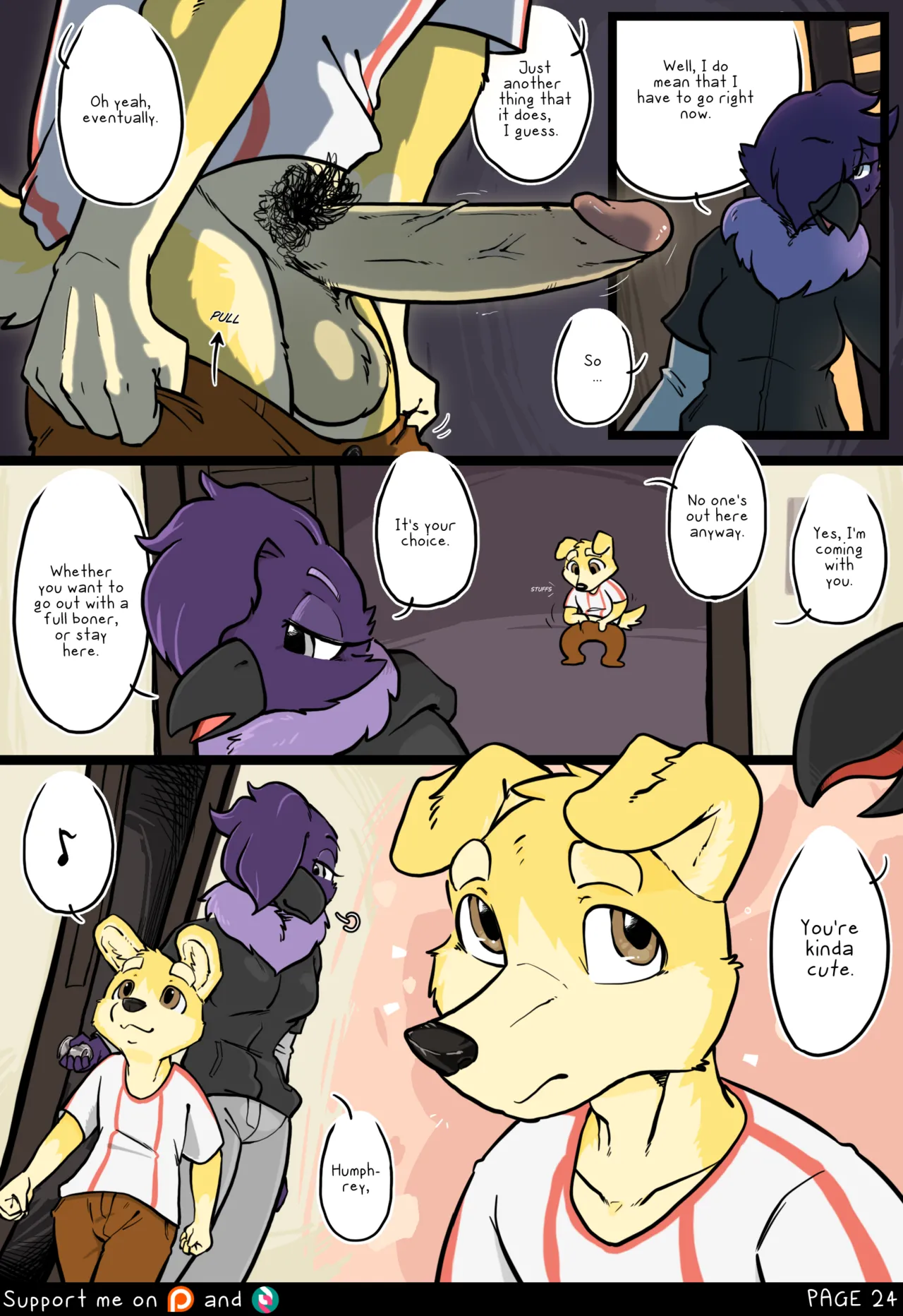 On Her Own porn comic picture 24