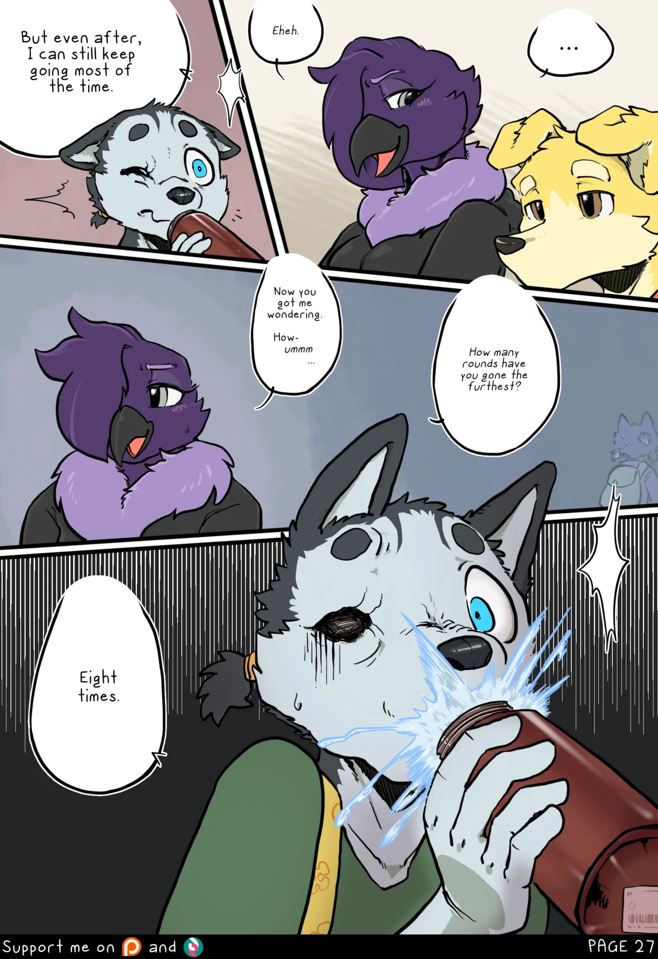 On Her Own porn comic picture 27