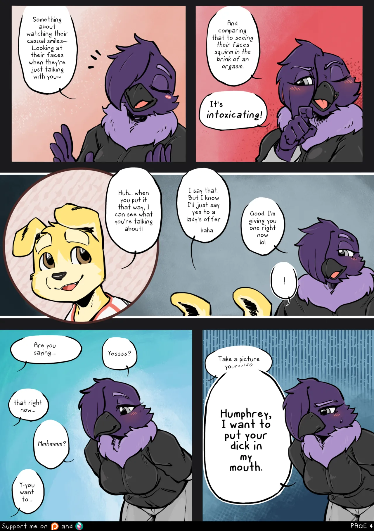 On Her Own porn comic picture 4