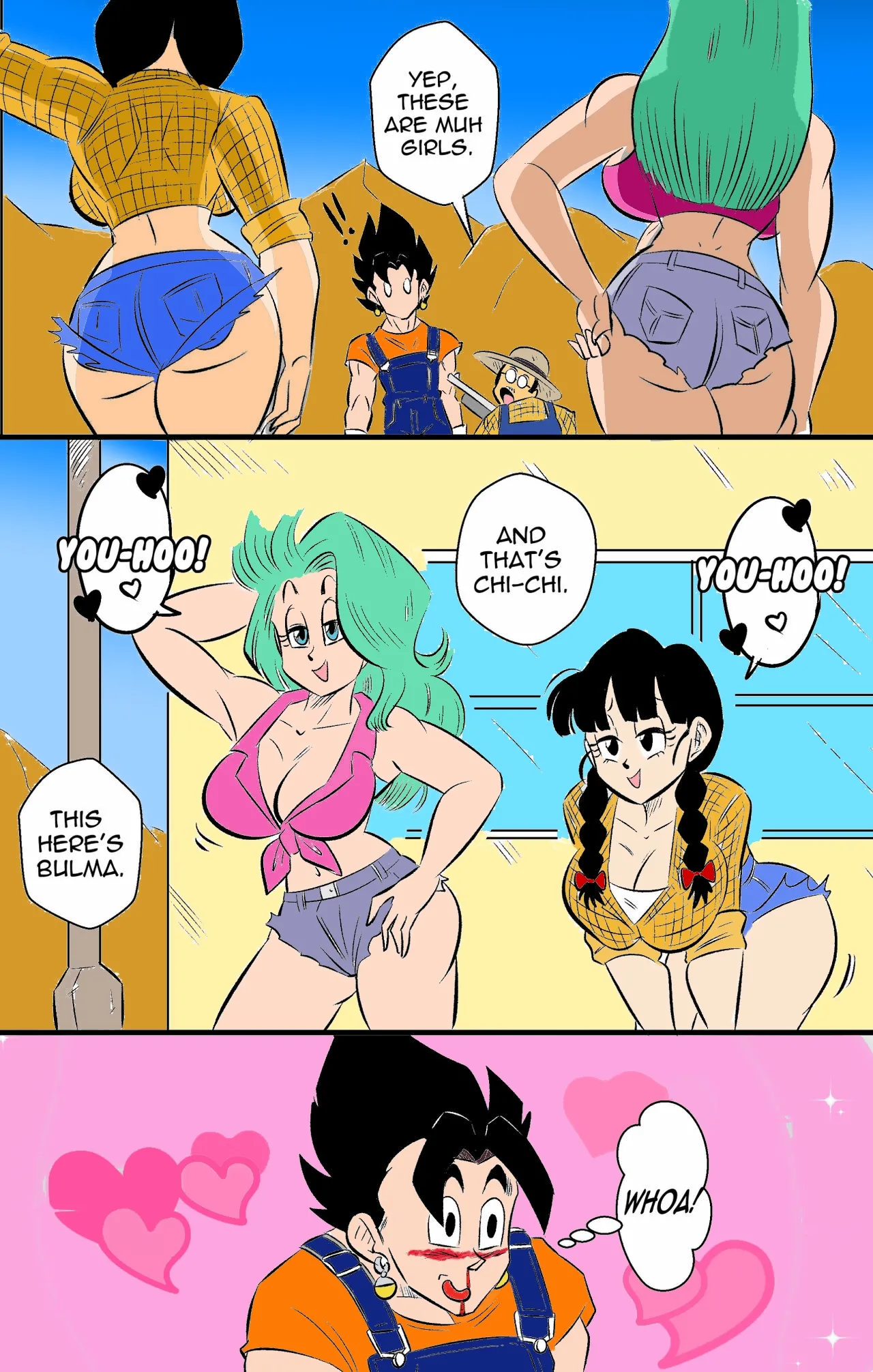 On the farm porn comic picture 2