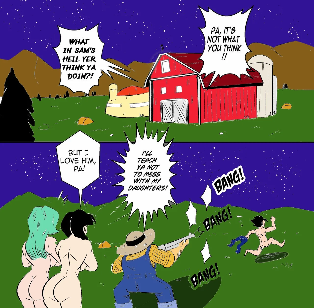 On the farm porn comic picture 8