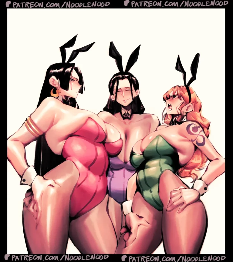 One piece bunny girls porn comic picture 1