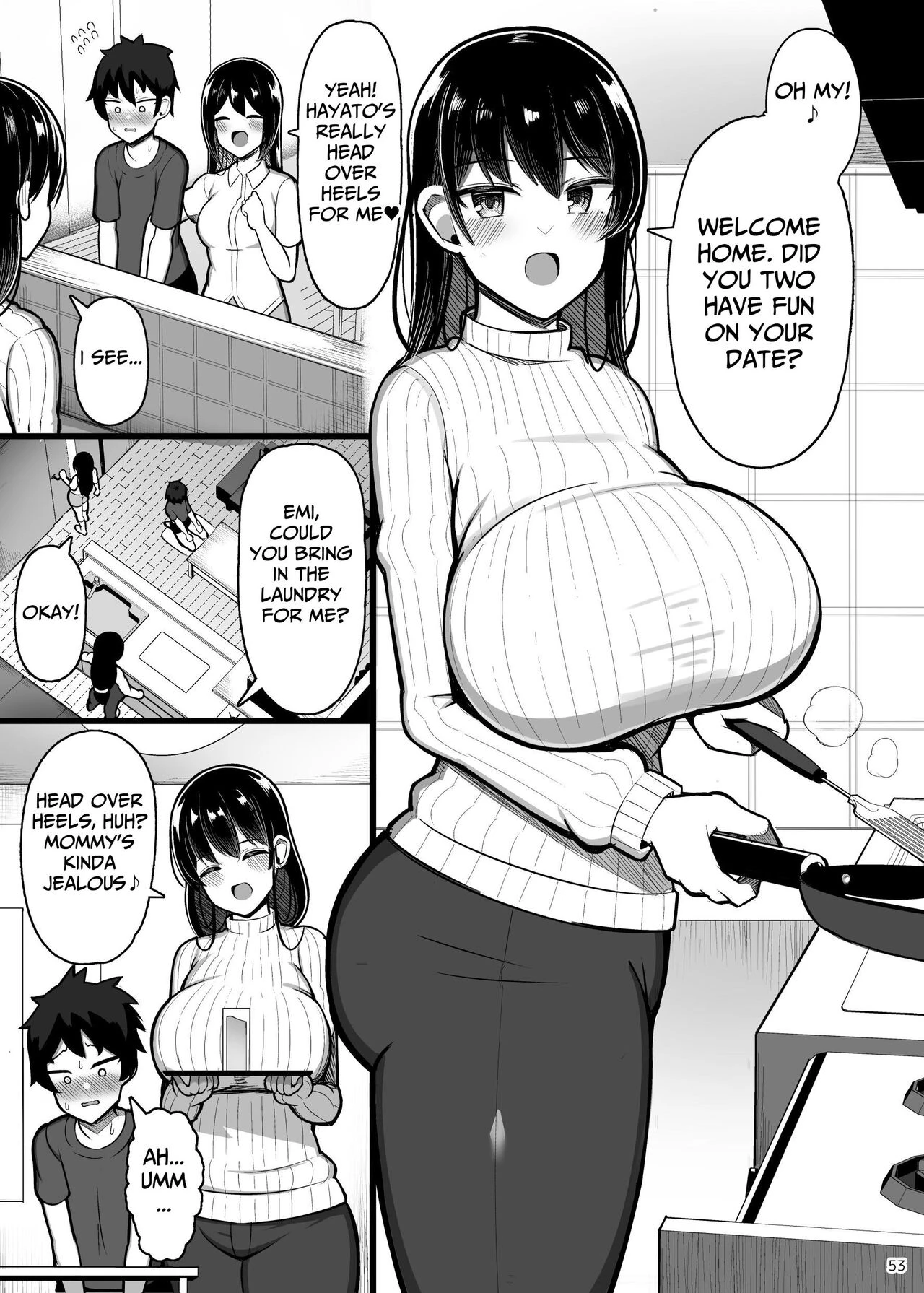 Onee-chan to, Mama to, Honki Koubi. II | Genuine Copulation with Older Girls & MILFs 2 porn comic picture 53