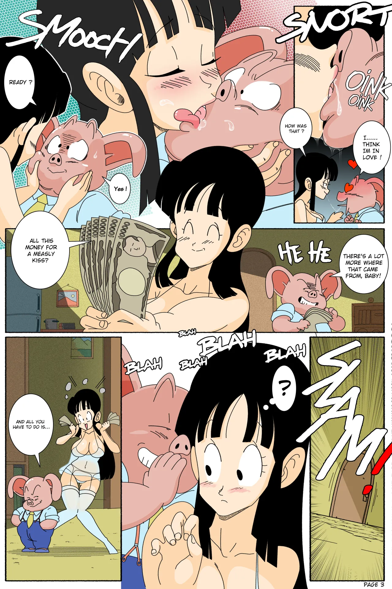 Oolong's Proposal porn comic picture 3