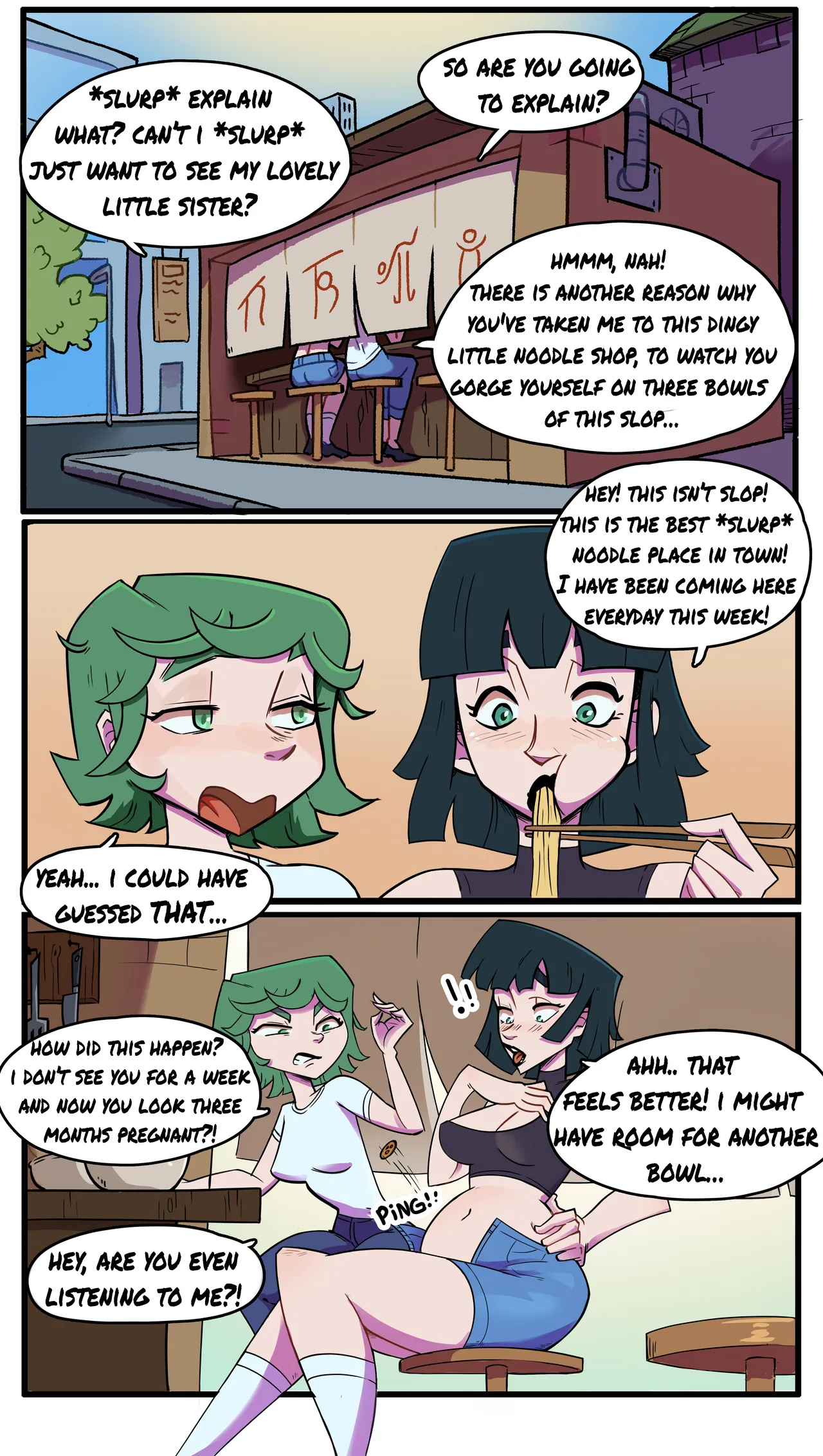 OPM SIS VS SIS porn comic picture 1