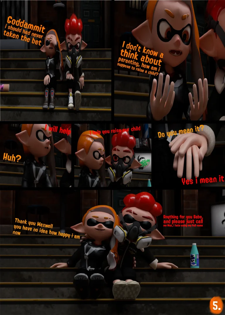 Orange Love porn comic picture 6