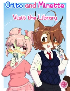 Orito and Minette: Visit the Library porn comic picture 1
