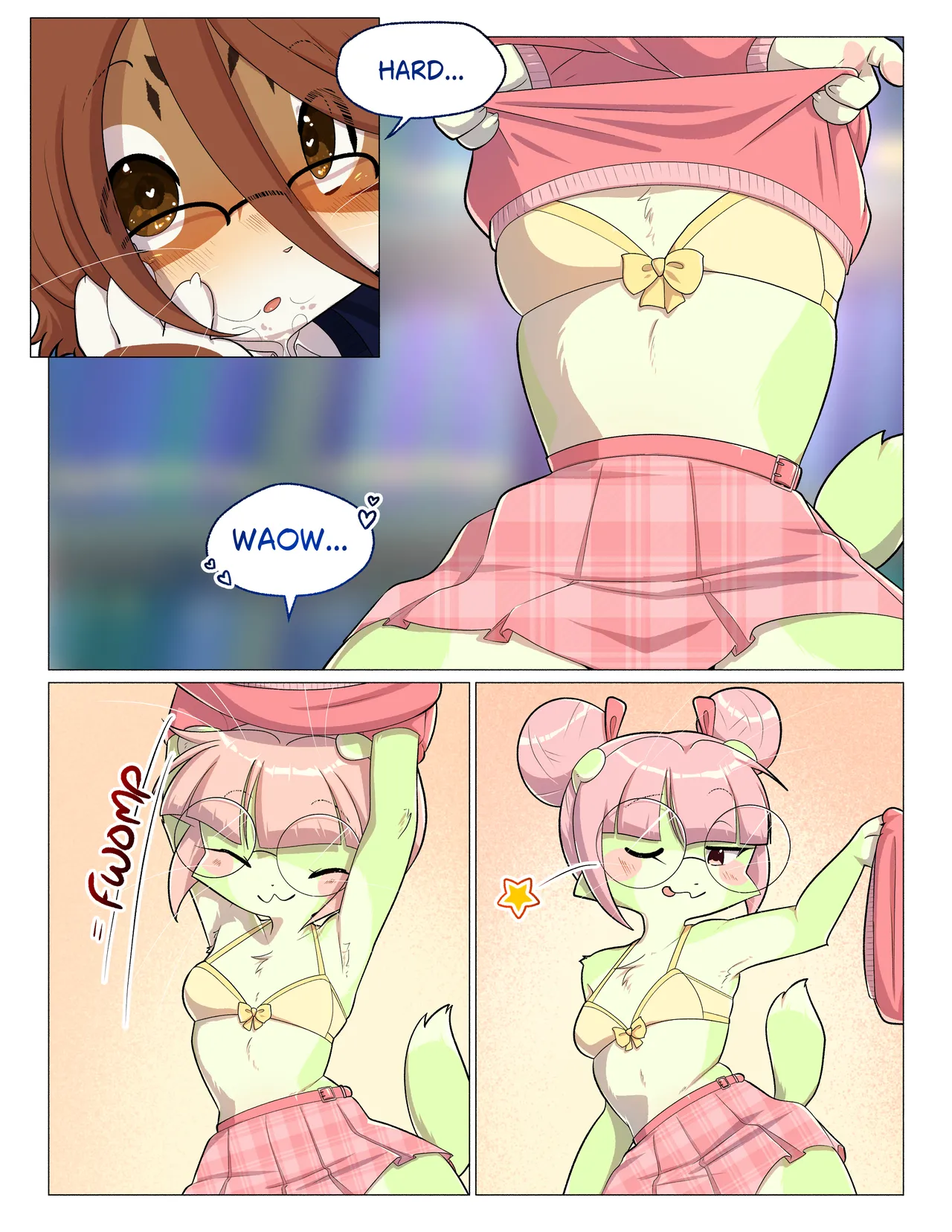Orito and Minette: Visit the Library porn comic picture 10