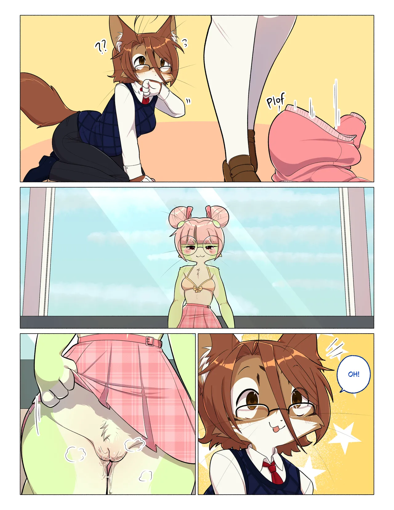 Orito and Minette: Visit the Library porn comic picture 11
