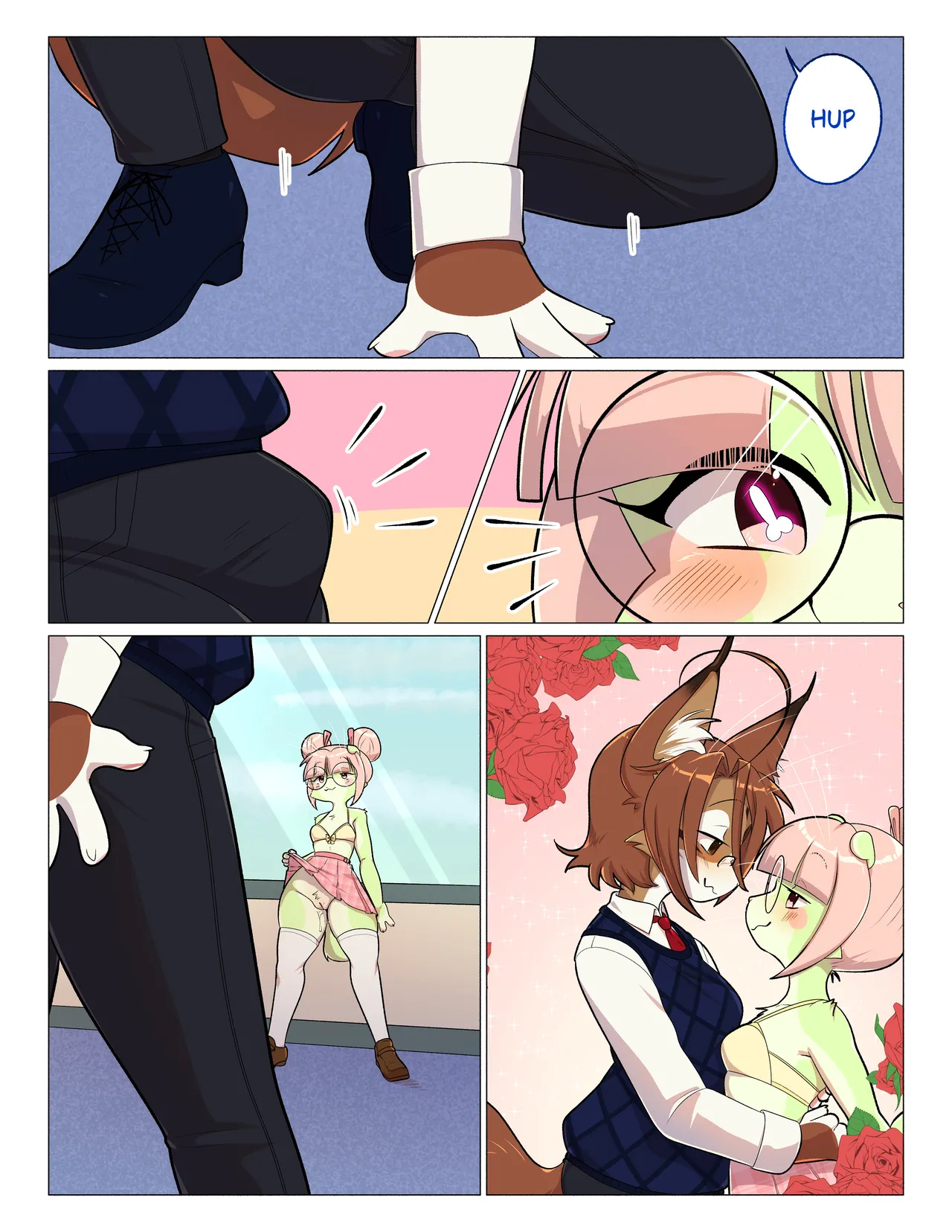 Orito and Minette: Visit the Library porn comic picture 12