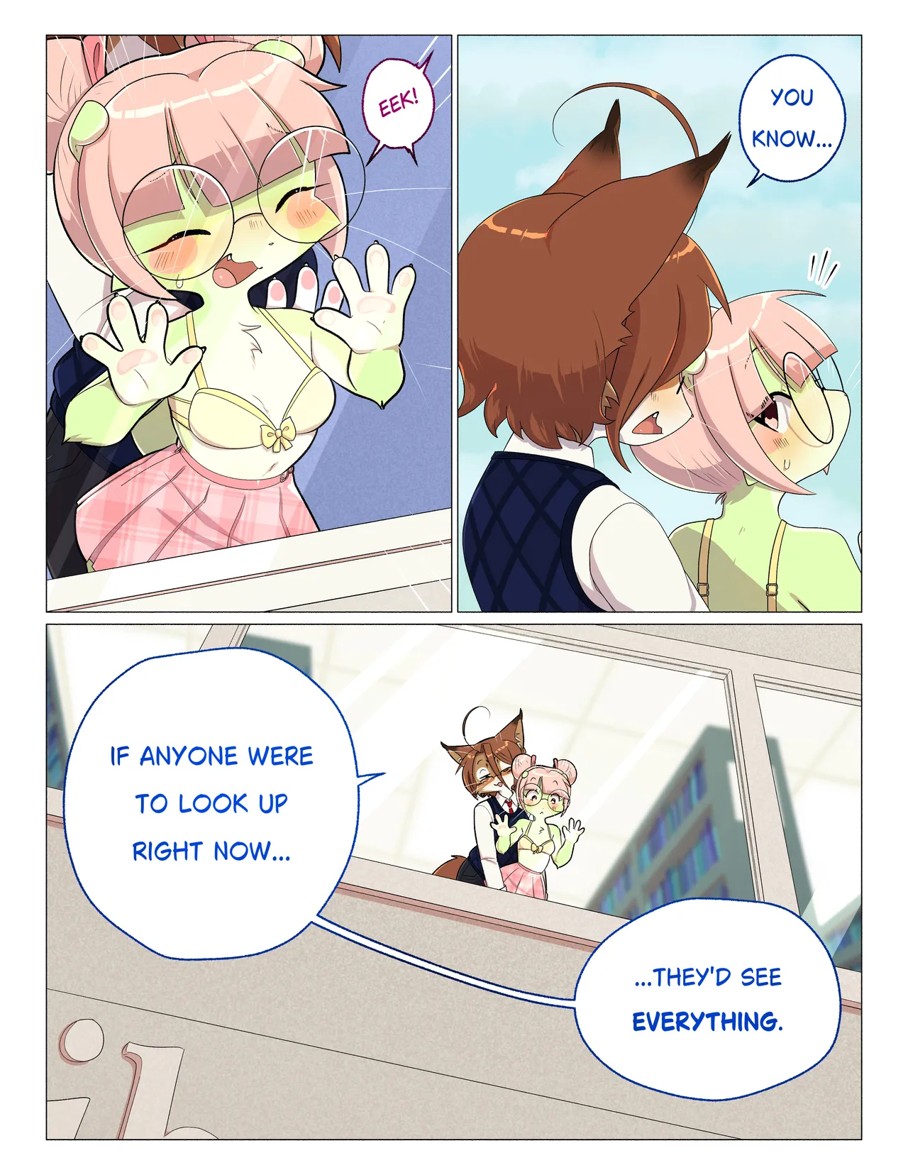 Orito and Minette: Visit the Library porn comic picture 14