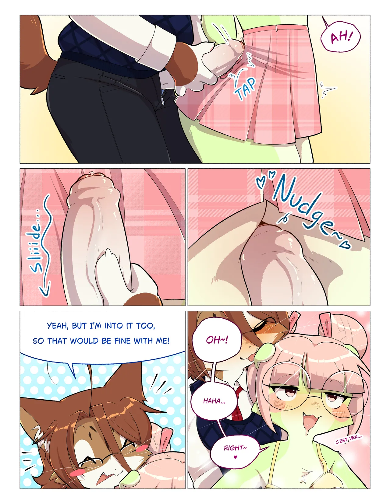 Orito and Minette: Visit the Library porn comic picture 16