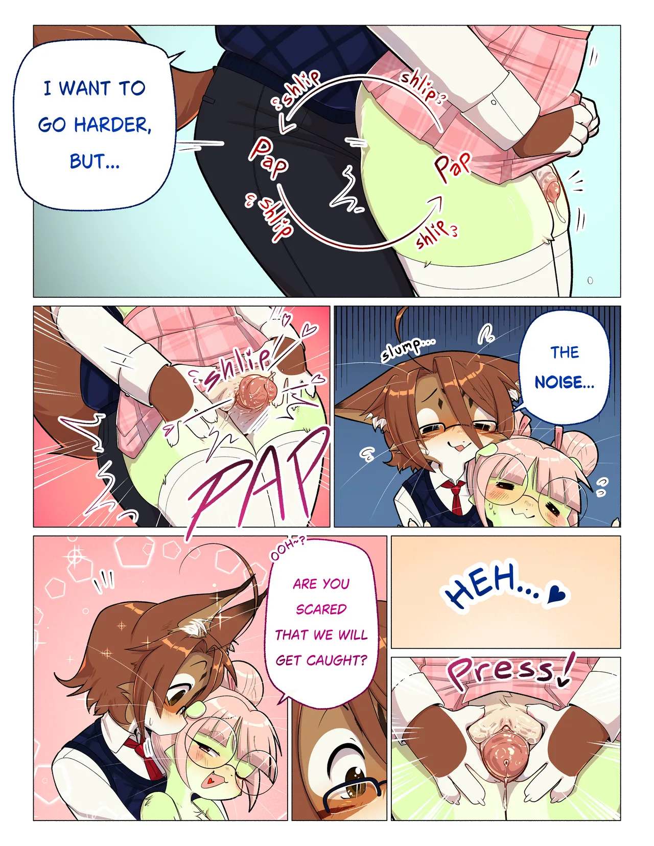 Orito and Minette: Visit the Library porn comic picture 19