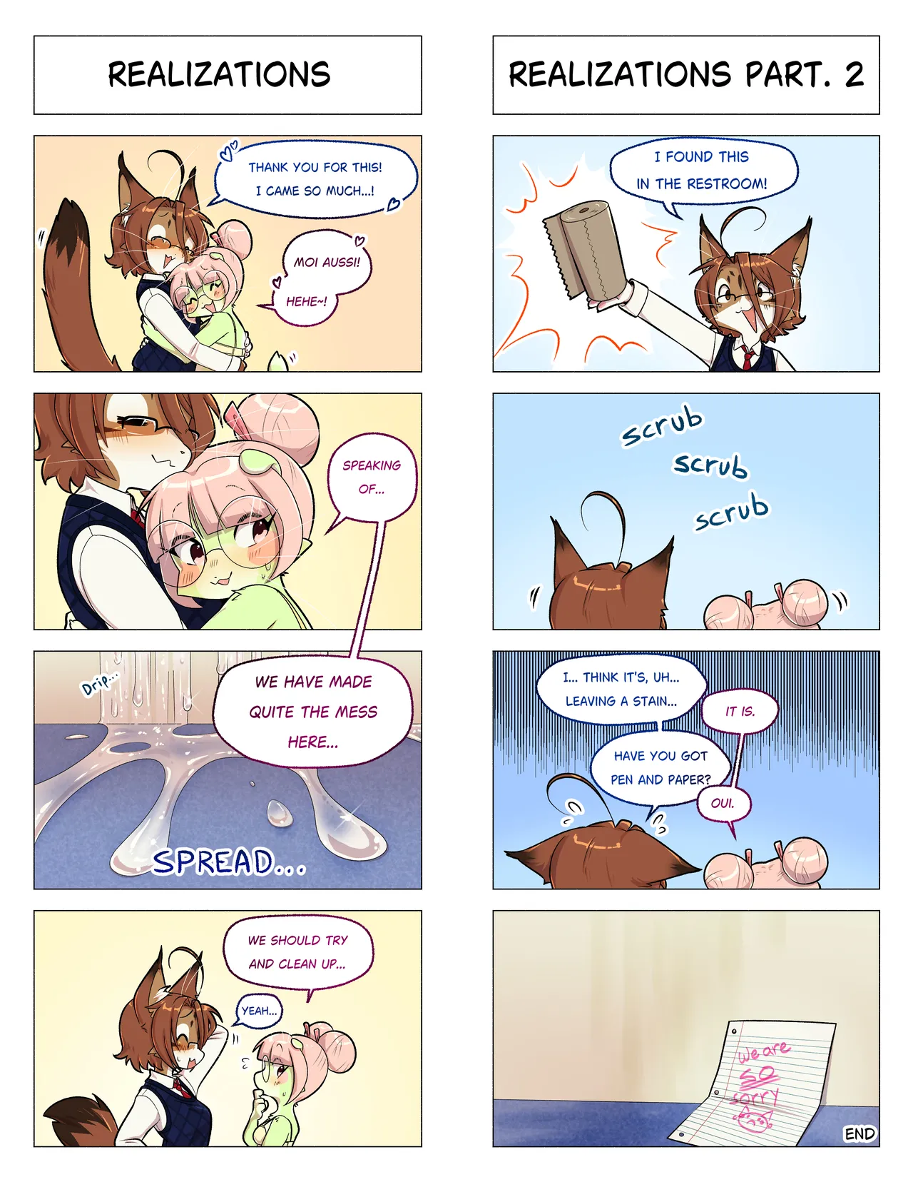 Orito and Minette: Visit the Library porn comic picture 23