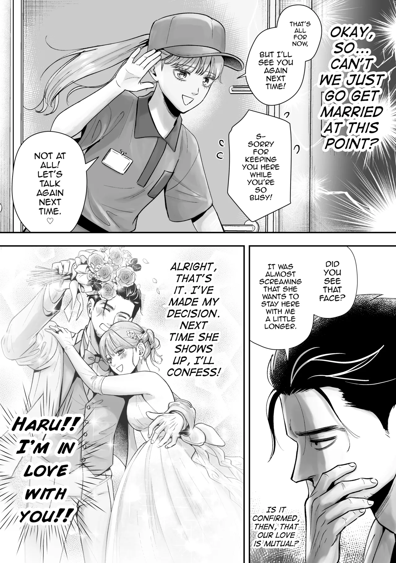 Otoko no Ko otodokeshimasu! ~Itsumo kuru Haitatsuin-san ga masaka no Otoko no Ko dattakedo mayowazu hameta~ porn comic picture 10