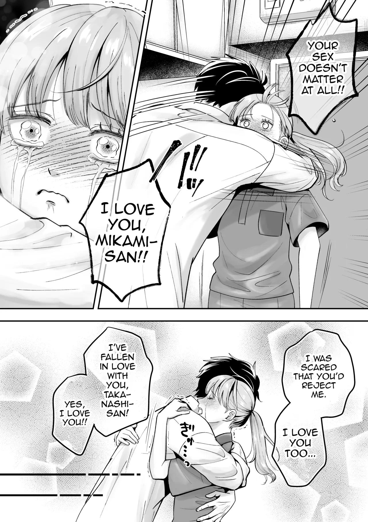 Otoko no Ko otodokeshimasu! ~Itsumo kuru Haitatsuin-san ga masaka no Otoko no Ko dattakedo mayowazu hameta~ porn comic picture 17