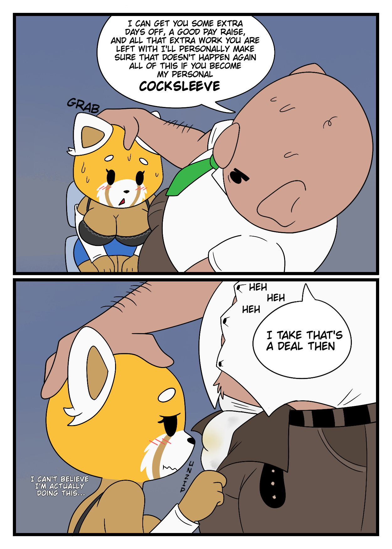Overnight deal porn comic picture 4