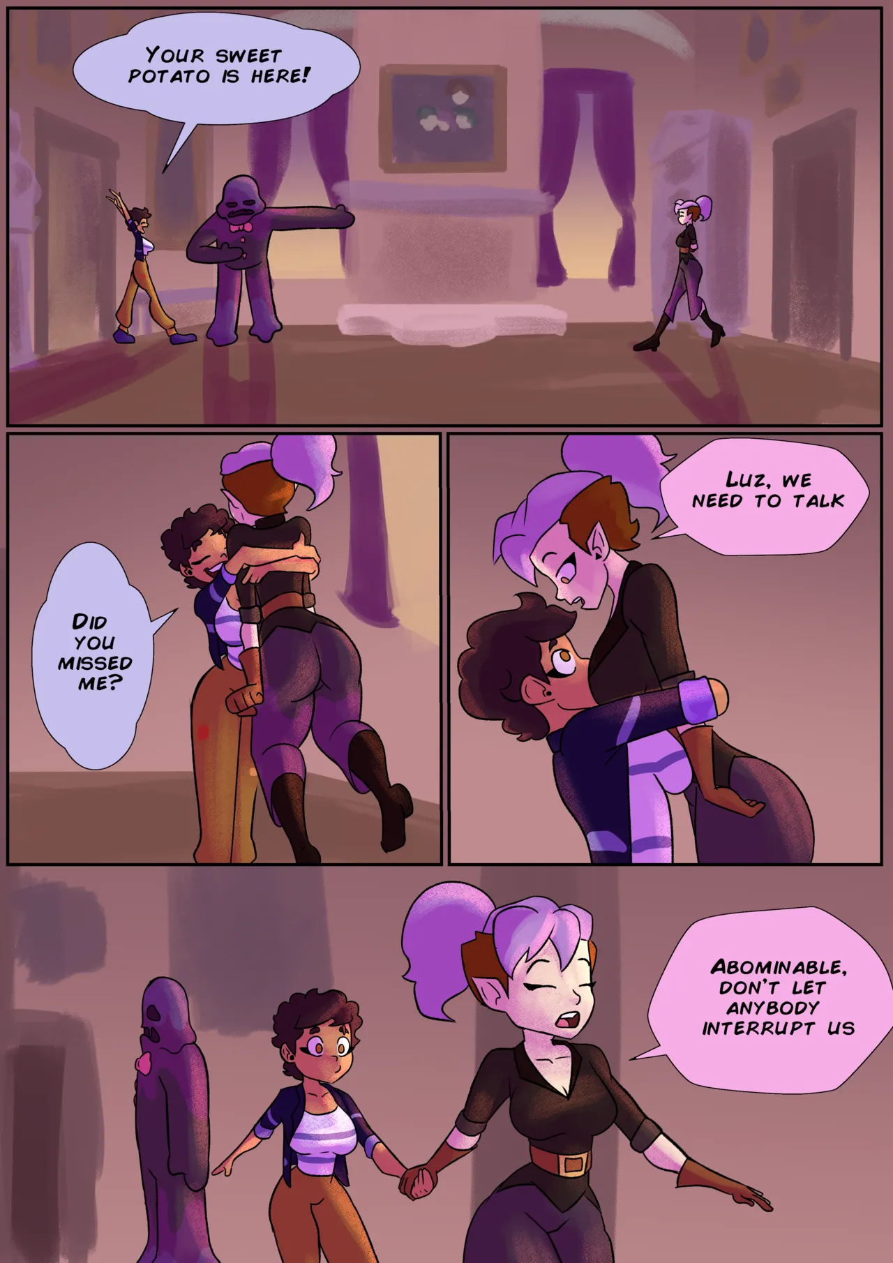 Owl Love porn comic picture 3