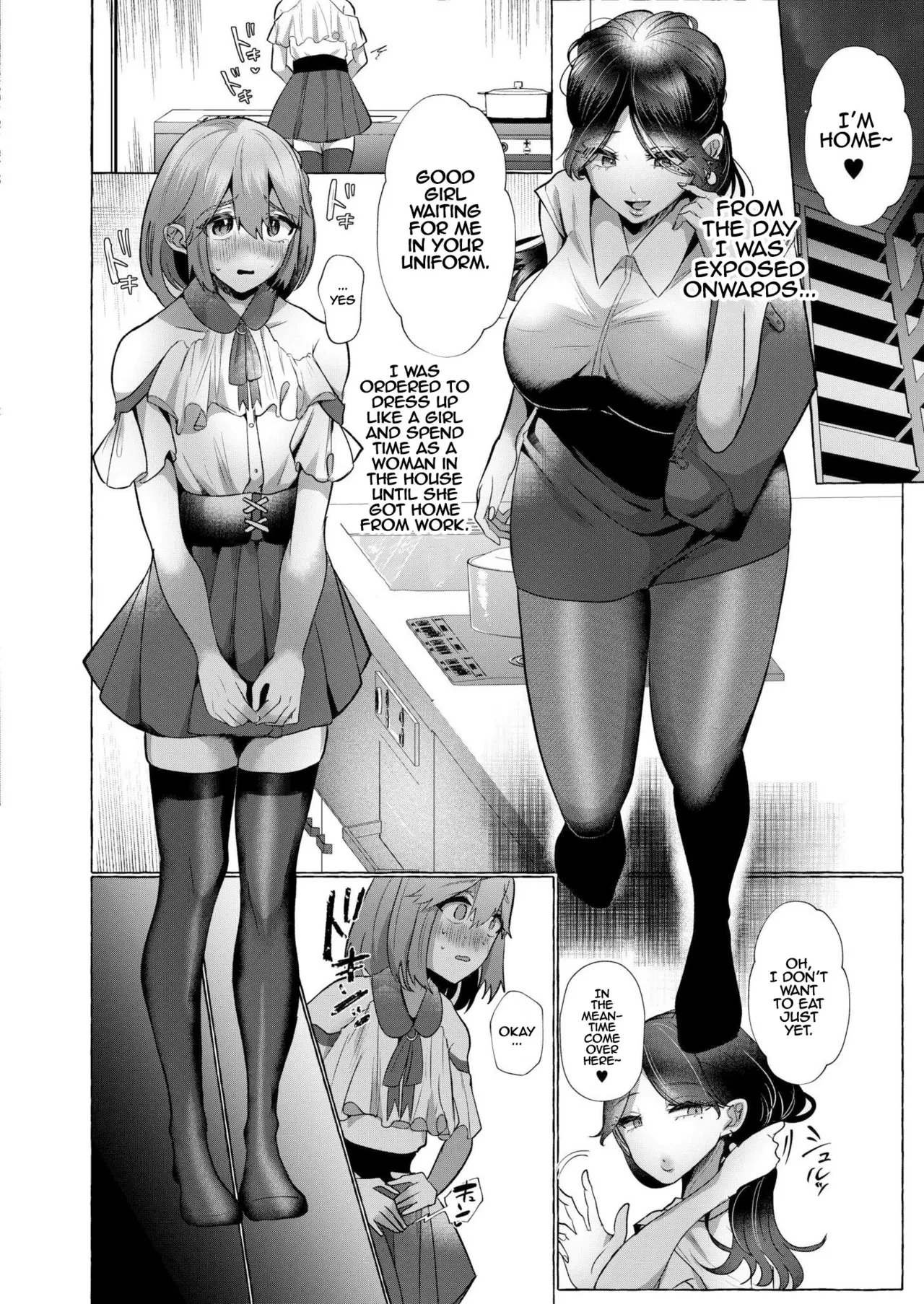 Pantsu o Haita Dake Nanoni…Oshioki Jyosō Chōkyō porn comic picture 12