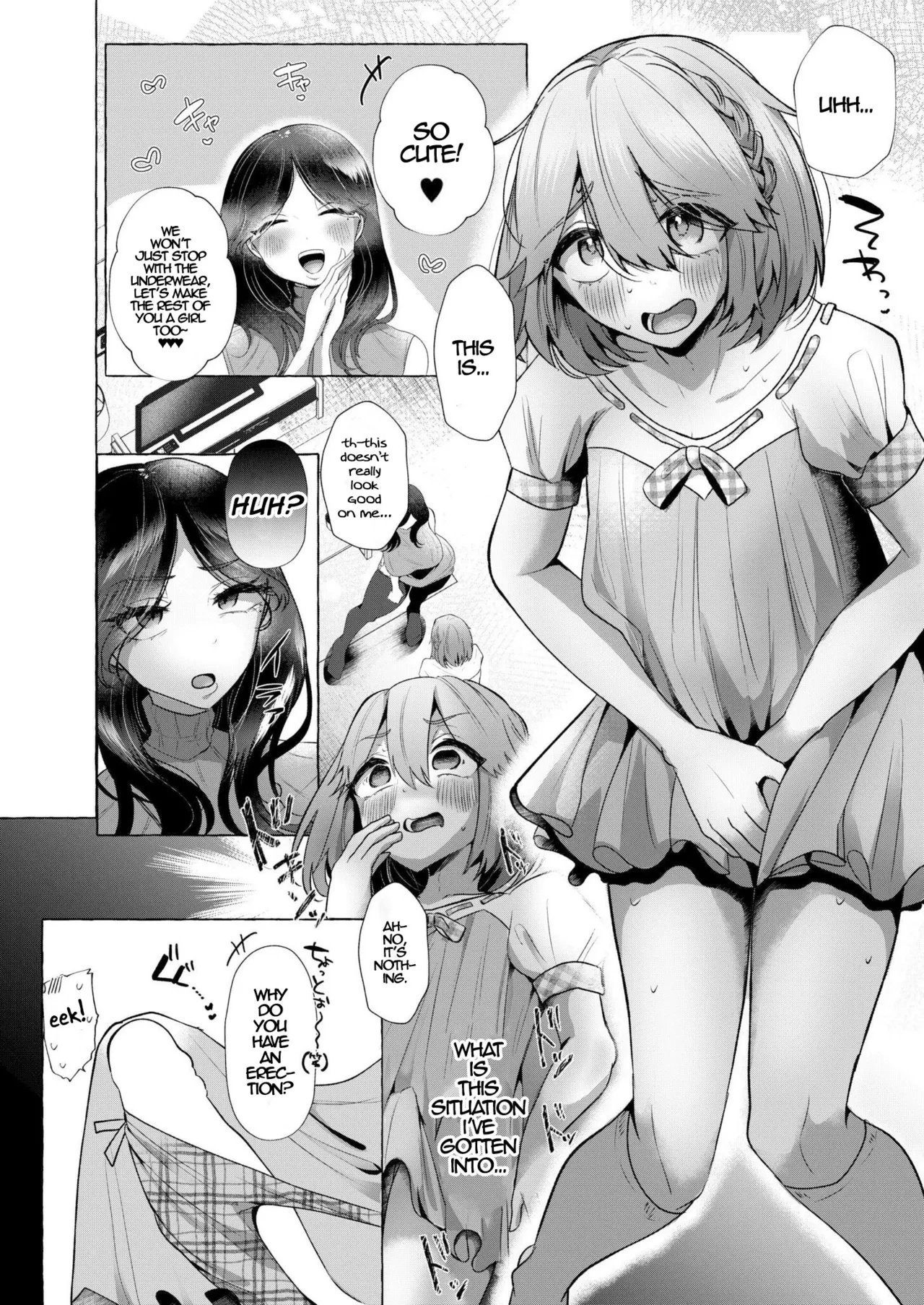 Pantsu o Haita Dake Nanoni…Oshioki Jyosō Chōkyō porn comic picture 6