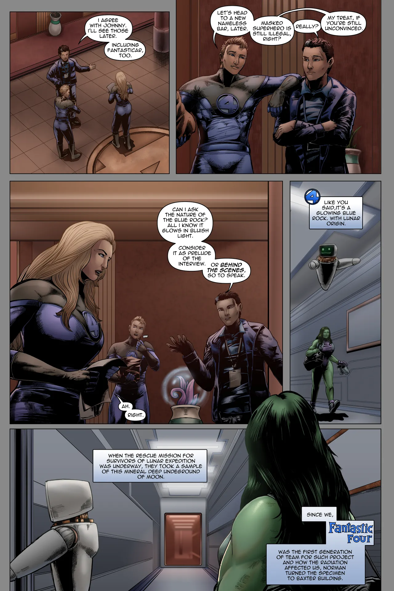 Parker's True Colors 3 - Green porn comic picture 11