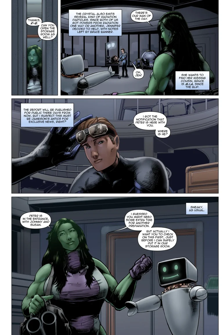 Parker's True Colors 3 - Green porn comic picture 12